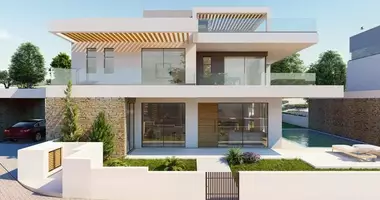 Villa 3 habitaciones con Vistas al mar, con Piscina en Pafos, Chipre