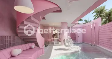 Villa  con Balcón, con Amueblado, con Piscina en Canggu, Indonesia