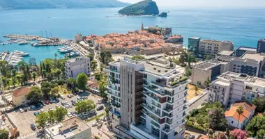 Condo 1 bedroom with Balcony, with Furnitured, with Elevator in Budva, Montenegro