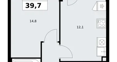 Appartement 1 chambre dans Kommunarka, Russie