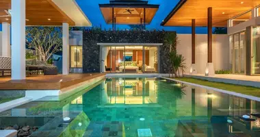 Villa 4 bedrooms with Double-glazed windows, with Furnitured, with Air conditioner in Phuket, Thailand