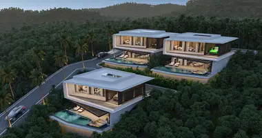 Villa 3 zimmer mit Doppelt verglaste Fenster, mit Möbliert, mit Klimaanlage in Phuket, Thailand