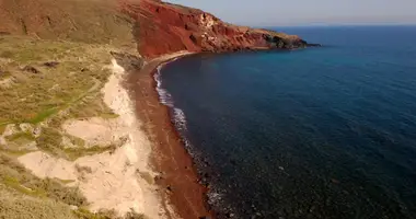 Terrain dans Akrotiri, Grèce