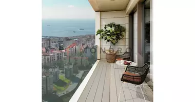Mieszkanie 3 pokoi z balkon, z winda, z widok na morze w Marmara Region, Turcja