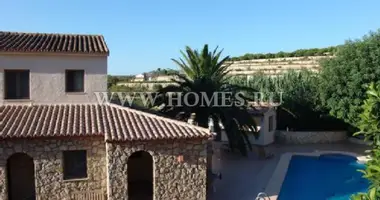 Villa 5 bedrooms with Furnitured, with Air conditioner, with Sea view in Benissa, Spain