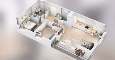 Apartamento 3 habitaciones en Poznan, Polonia