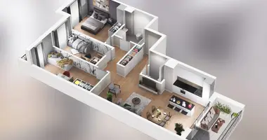 Apartamento 4 habitaciones en Poznan, Polonia