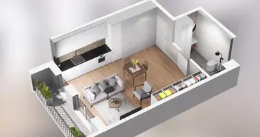 Apartamento 1 habitación en Poznan, Polonia