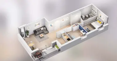 Apartamento 3 habitaciones en Poznan, Polonia