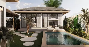 Villa 3 habitaciones con Amueblado, con Terraza, con Patio en Bali, Indonesia