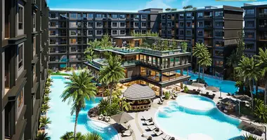 Condo  z Balkon, z Klimatyzator, z Centrum miasta w Pattaya, Tajlandia