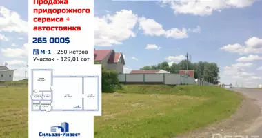 Commercial property 122 m² in Tolochinskiy selskiy Sovet, Belarus