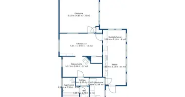 Cottage 2 bedrooms in Kuopio sub-region, Finland