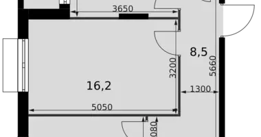 Apartamento 2 habitaciones en Razvilka, Rusia