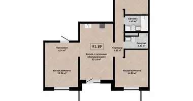4 room apartment in Kalodziscanski sielski Saviet, Belarus
