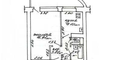 Apartamento 1 habitación en Minsk, Bielorrusia