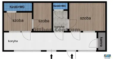 4 room house in Budapest, Hungary