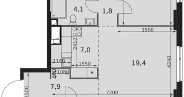 Appartement 4 chambres dans North-Western Administrative Okrug, Fédération de Russie