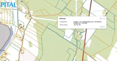 Plot of land in Varviske, Lithuania