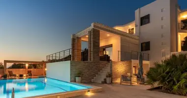 Villa 3 bedrooms with Sea view, with Swimming pool, with Mountain view in District of Agios Nikolaos, Greece