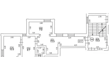Wohnung 3 zimmer in Riga, Lettland