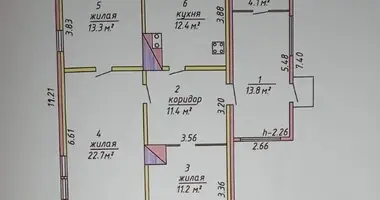 Haus in Malasavinski siel ski Saviet, Weißrussland