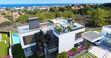 Villa 5 habitaciones con Aire acondicionado, con Vistas al mar, con Vista a la montaña en Kazafani, Chipre del Norte