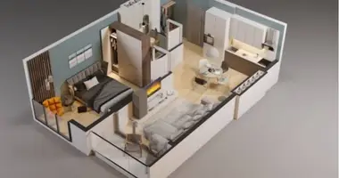 Apartamento 2 habitaciones en Batumi, Georgia