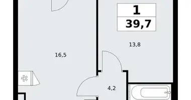 Apartamento 1 habitación en poselenie Sosenskoe, Rusia