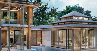 Villa 3 chambres avec Fenêtres double vitrage, avec Meublesd, avec Climatiseur dans Phuket, Thaïlande