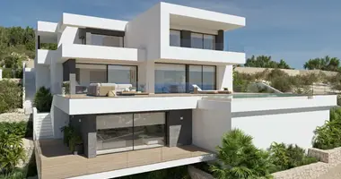 Villa  mit Terrasse, mit Garage, mit Alarmsystem in el Poble Nou de Benitatxell Benitachell, Spanien