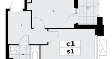 Appartement 1 chambre dans poselenie Sosenskoe, Fédération de Russie