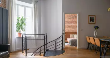 Multilevel apartments 2 bedrooms in Warsaw, Poland