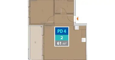 Appartement 2 chambres dans Provodina, Monténégro