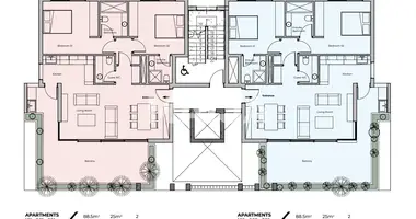 Apartamento 3 habitaciones en Municipio de Germasogeia, Chipre