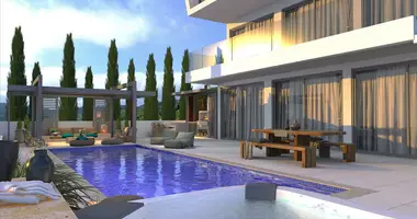 Villa 1 habitación con Vistas al mar, con Piscina, con Primera costa en Yeroskipou, Chipre