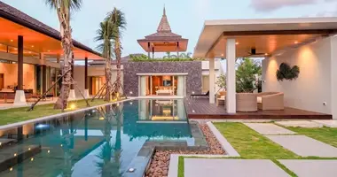 Villa 4 bedrooms with Double-glazed windows, with Furnitured, with Air conditioner in Phuket, Thailand