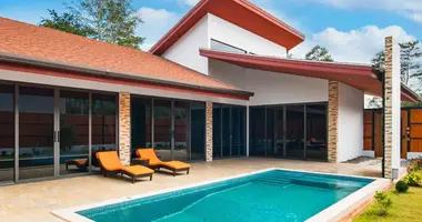 Villa 4 zimmer mit Bergblick, mit Online-Tour, mit Fernsehen in Baan Lamai, Thailand