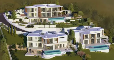 Villa 1 habitación con Vistas al mar, con Piscina, con Vista de la ciudad en Tsada, Chipre
