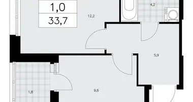 Квартира 1 комната в поселение Сосенское, Россия