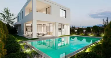 Villa 4 habitaciones con Vistas al mar, con Vista a la montaña, con Primera costa en Municipio de Means Neighborhood, Chipre