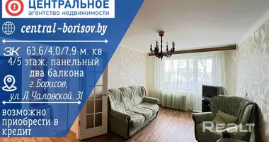 Apartamento 3 habitaciones en Borisov, Bielorrusia