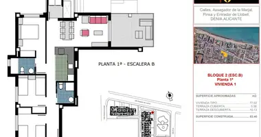 2 bedroom apartment in Denia, Spain