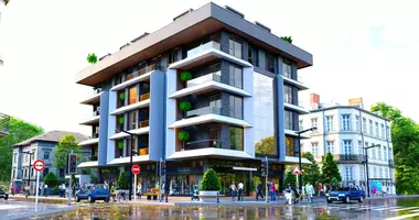 Dúplex 4 habitaciones con balcón, con airea acondicionado, con estacionamiento en Alanya, Turquía
