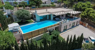 Villa 5 bedrooms with Sea view, with Swimming pool, with Mountain view in Municipality of Saronikos, Greece