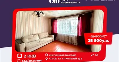 Apartamento 2 habitaciones en Slutsk, Bielorrusia