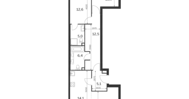 Appartement 3 chambres dans North-Eastern Administrative Okrug, Fédération de Russie