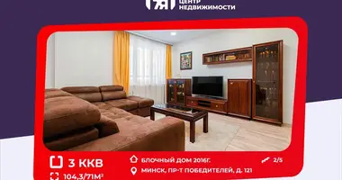 Wohnung 3 Zimmer in Minsk, Weißrussland