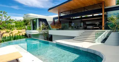 Villa 4 bedrooms with Double-glazed windows, with Furnitured, with Air conditioner in Phuket, Thailand