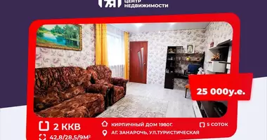 Appartement 2 chambres dans Zanarochskiy selskiy Sovet, Biélorussie